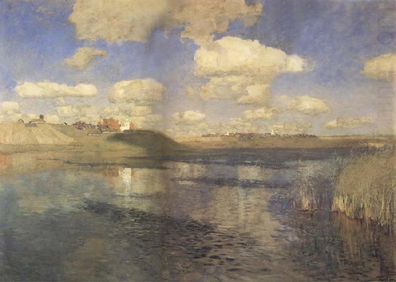 The lakes. Rubland, Levitan, Isaak